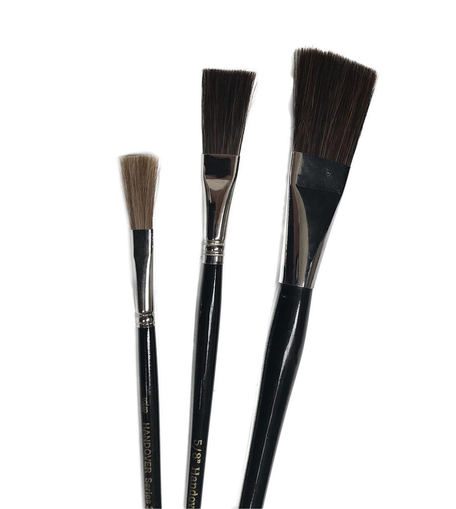 Brown Ox Hair One Stroke Lettering Brush