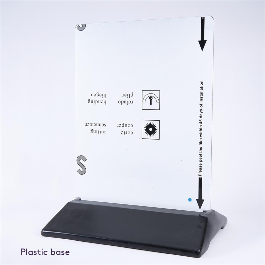 Footpath Signs - Plastic
