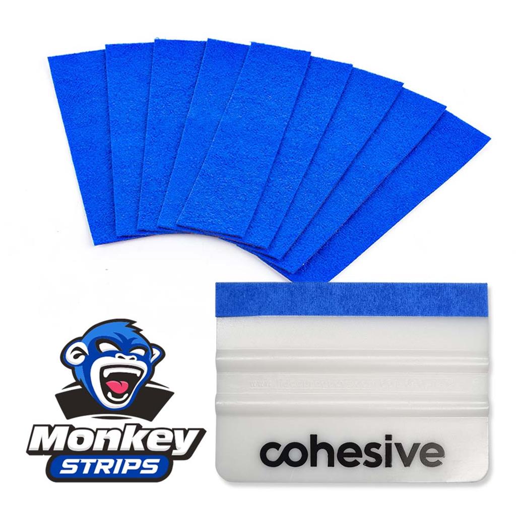 MONKEY STRIPS-BLUE 100 x 25 mm (Pkt of 5)