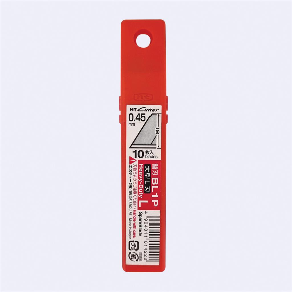 NT Cutter BL-1P 18mm Snapoff Blades 10pk