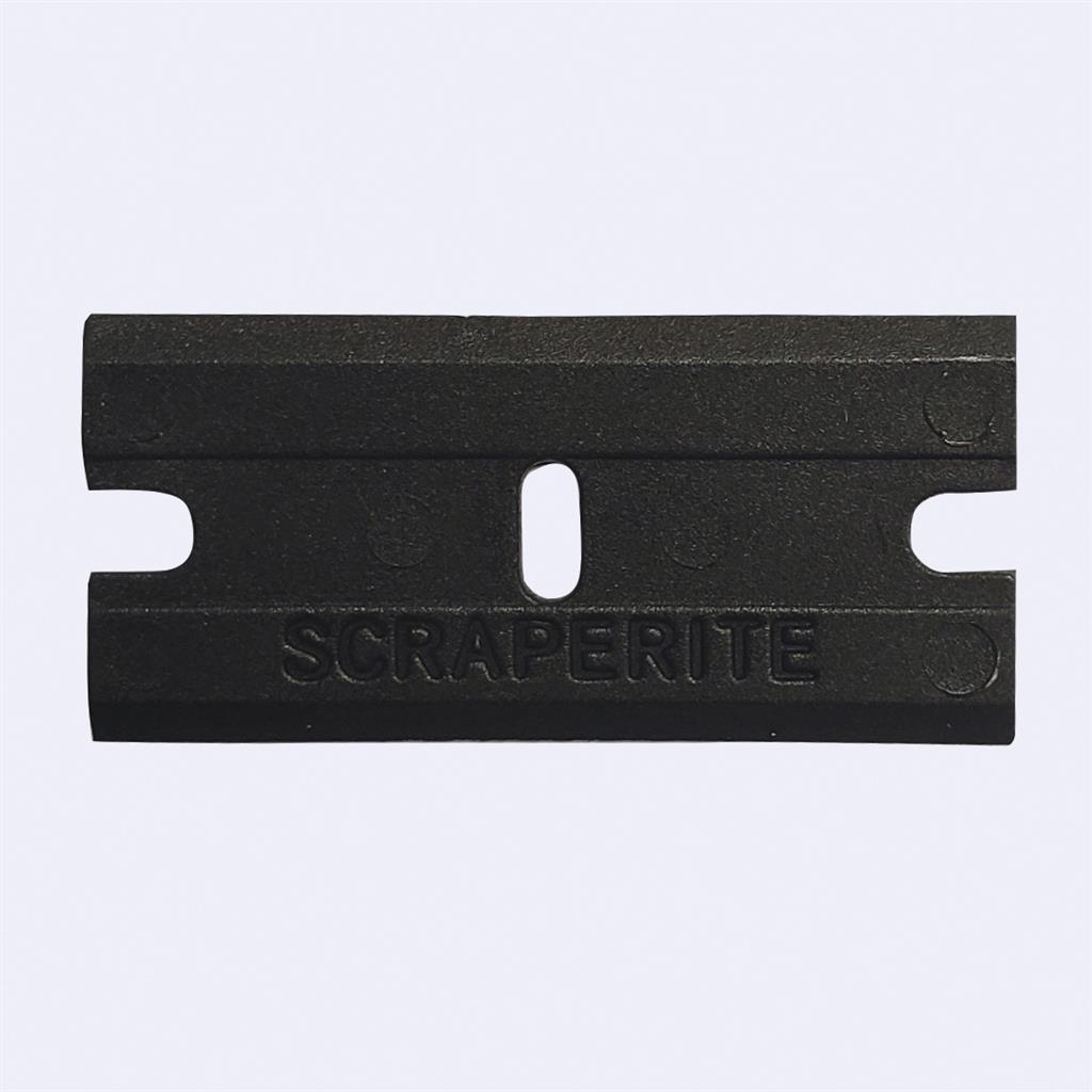 Scraperite Plastic Scraper - Blades pkt 100 Black