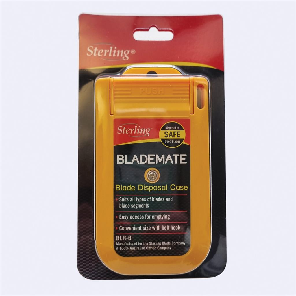 STERLING Blademate - Safety Blade disposal Case - Black