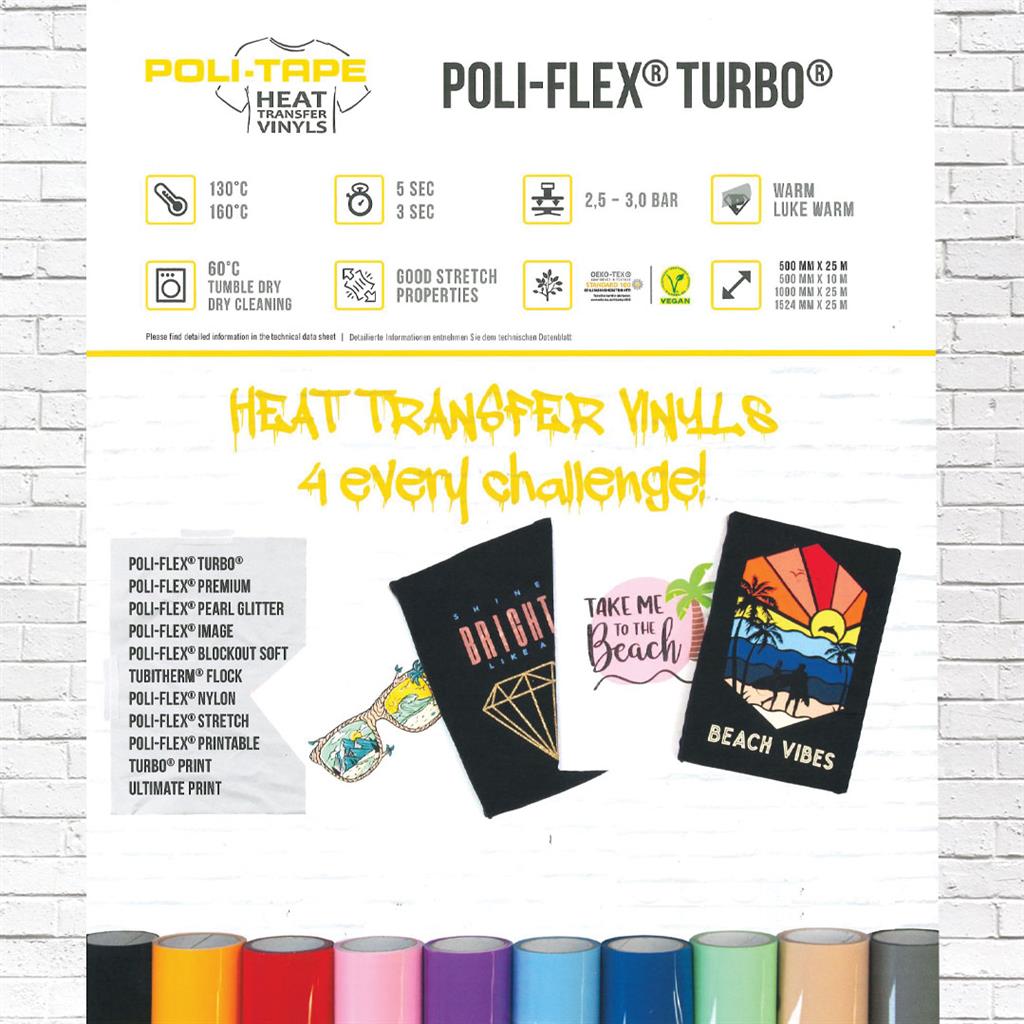 POLI-FLEX Turbo Heat Transfer 500mm