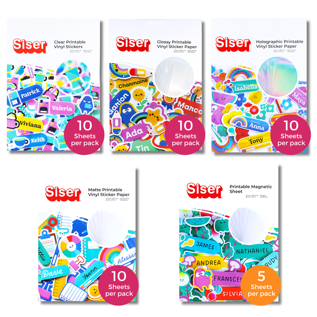 SISER Printable Sticker