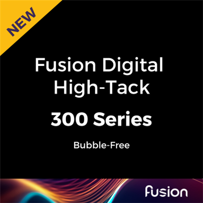 FUSION Digital 300HT WHITE PVC HIGH Tack Adhesive