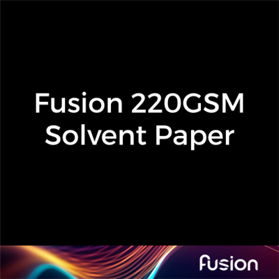 FUSION 220gsm Solvent Paper