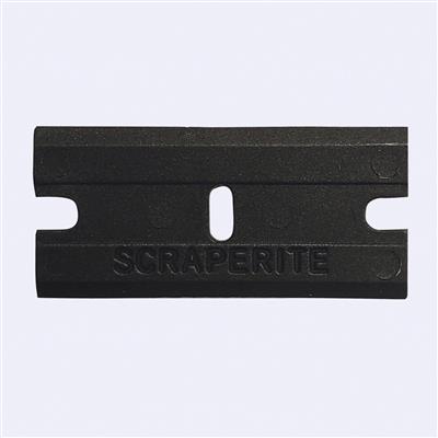 Scraperite Plastic Scraper - Blades pkt 100 Black