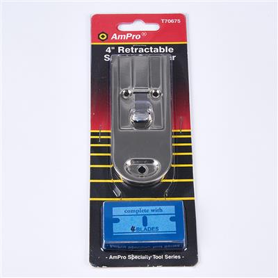 AmPro Retractable Safety Scraper (incl. 5 Blades)