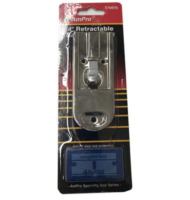 AmPro Retractable Safety Scraper (incl. 5 Blades)