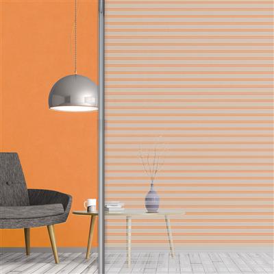 ORACAL UV10 Decorative Window - 5mm & 35mm Frosted Stripes 1525mm x 1m