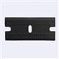 Scraperite Plastic Scraper - Blades pkt 100 Black