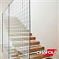ORACAL UV11 Decorative Window - 44mm Frosted Stripes 1525mm x 1m