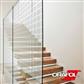 ORACAL UV11 Decorative Window - 44mm Frosted Squares 1525mm x 1m