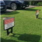 FUSION Plastic Coloured Coreflute Sign Holder (Selmax)