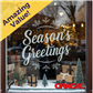 NEW - ORACAL 8410 -  Etched Glass Vinyl 1260mm - 90 Silver Grey