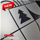 NEW - ORACAL 8410 -  Etched Glass Vinyl 1260mm - 90 Silver Grey